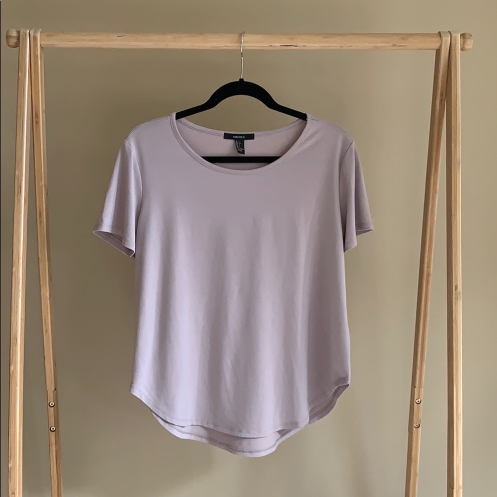 Forever 21 Short Sleeve Blouse Size Large